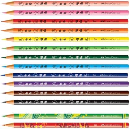 Imagem de Lapis de COR Redondo Ecolapis Dinossauro 12+2 Cores PCT.C/12