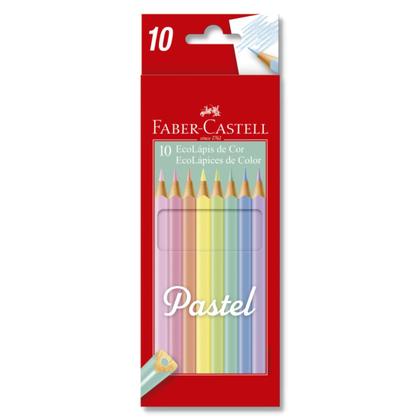 Imagem de Lápis de cor Tons Pastel Faber-Castell com 10 cores