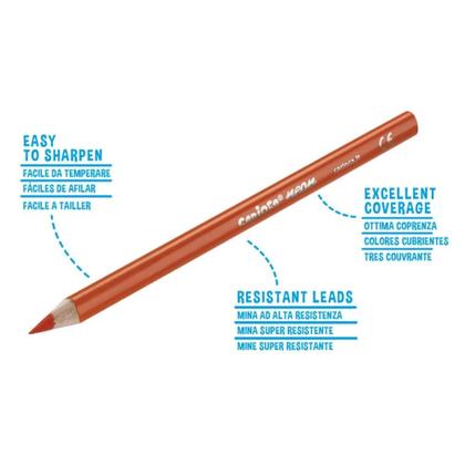 Imagem de Lapis de Cor Triangular Carioca Neon 6 Cores