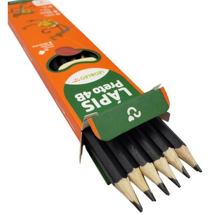 Imagem de Lápis De Escrever Grafite Preto Caixa Com 12 Unidades