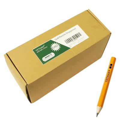 Imagem de Lápis de golfe YETHAN 3.5 Mini Pencils 2 HB pré-afiados 680 unidades