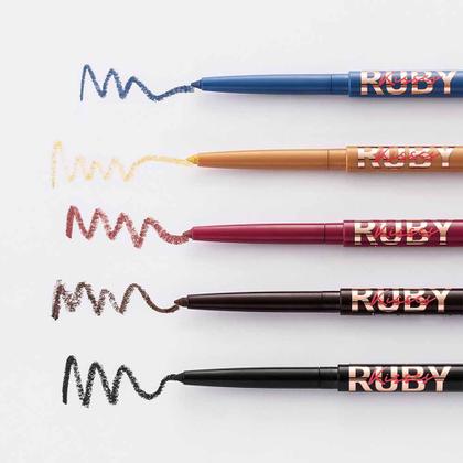 Imagem de Lápis de Olhos Retrátil em Gel à Prova D'água Ruby Kisses