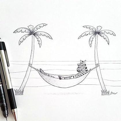 Imagem de Lápis mecânico Zebra Pen M-301, 0,5 mm de ponta fina, pacote com 4