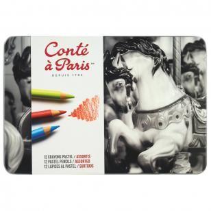 Imagem de Lápis Pastel Seco Conté à Paris 12 Cores