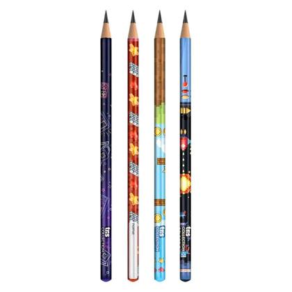 Imagem de Lápis Preto HB Nº2 Collection Arcade 4 Unidades - Tris