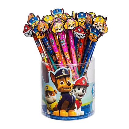 Imagem de Lápis Preto Sextavado com Borracha HB N-2 Molin Top Patrulha Canina