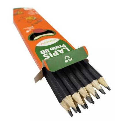 Imagem de Lápis Técnico 4B Desenhar Leo e Leo Profissional Caixa com 12