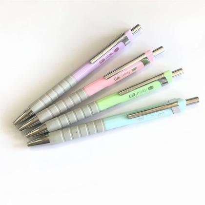 Imagem de Lapiseira 0.7mm Milky Triangular Cis Grip Emborrachada Cores Sortidas Unitário