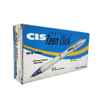 Imagem de Lapiseira 0,5 Cis Teen Click Retratil Sortidas C/12