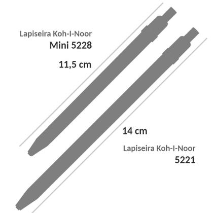 Imagem de Lapiseira 2.0mm Versátil Koh I Noor 5228 Mini Original