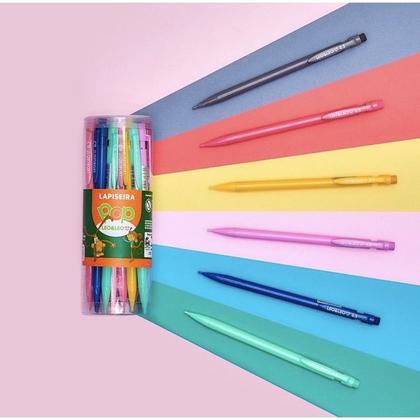 Imagem de Lapiseira Pop Com Borracha 0.5 Rosa Léo & Léo