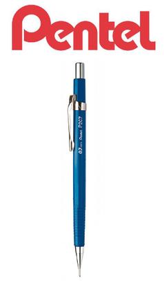 Imagem de Lapiseira Tecnica Pentel 0,7mm P-207 Sharp Azul + Itens