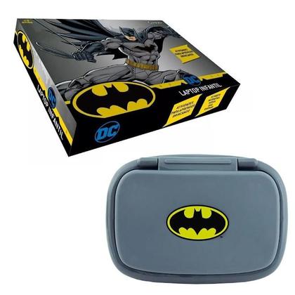 Laptop Batman Bilíngue Português Inglês Tablet Infantil Educativo Computador de Brinquedo - Candide Imagem de Laptop Batman Bilíngue Português Inglês Tablet Infantil Educativo Computador de Brinquedo