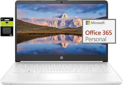Laptop HP 14 Ultralight para estudantes e empresas 16GB/192GB