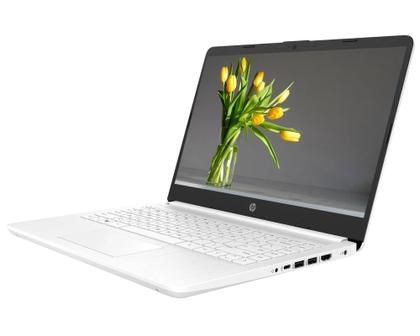 Imagem de Laptop HP Windows 11 14 polegadas 16 GB de RAM 256 GB de armazenamento branco