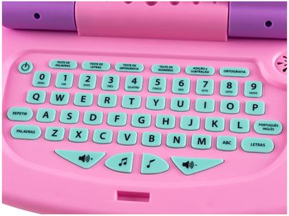 Imagem de Laptop Infantil Barbie Bilingue Musical