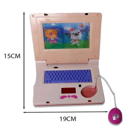 Imagem de Laptop Infantil Notebook Musical Educativo Tablet Interativo