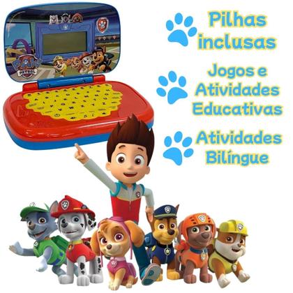 Imagem de Laptop Infantil Patrulha Canina Bilíngue - Candide