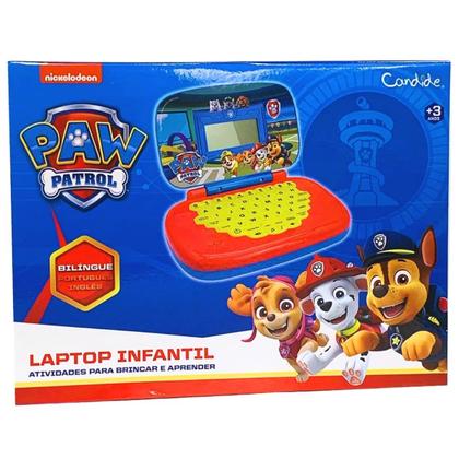 Imagem de Laptop Infantil Patrulha Canina Bilíngue - Candide