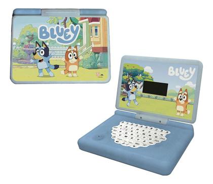 Imagem de Laptop Minigame Notebook Infantil Bilíngue Bluey Colorido