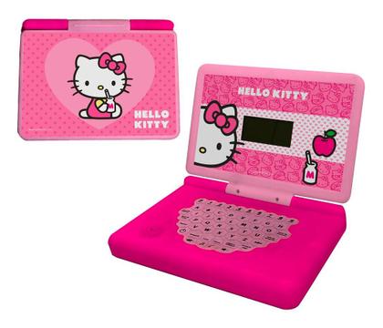 Imagem de Laptop Minigame Notebook Infantil Bilíngue Hello Kitty Colorido