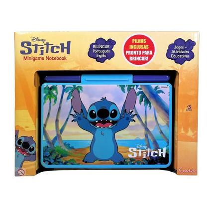 Imagem de Laptop Minigame Notebook Infantil Bilíngue Stitch