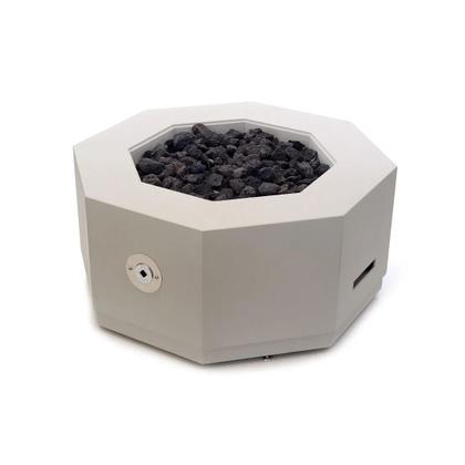 Imagem de Lareira a Gás Fire Pit Cimentício Octogon para Área Externa - K3 Imports