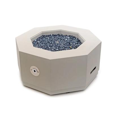 Imagem de Lareira a Gás Fire Pit Cimentício Octogon para Área Externa - K3 Imports