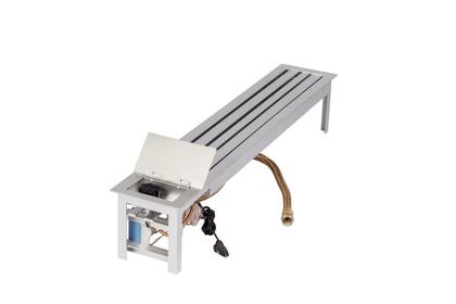 Imagem de Lareira a Gás Fogo e Art Bella de 90cm Gás GLP com pedras vulcânicas