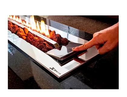 Imagem de Lareira A Gas GLP 1,50m Stile- Inox 304