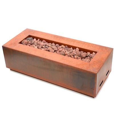 Imagem de Lareira a Gás para Área Externa em Aço Corten Fire Pit Santa Helena - K3 Imports