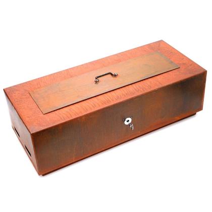 Imagem de Lareira a Gás para Área Externa em Aço Corten Fire Pit Santa Helena - K3 Imports