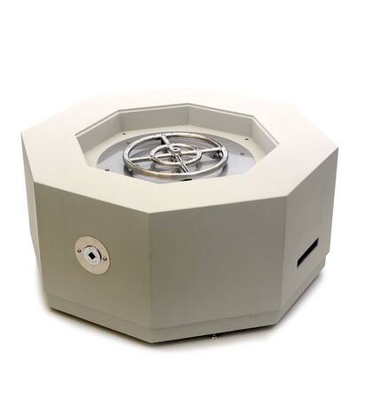 Imagem de Lareira a Gás para Área Externa Fire Pit Cimentício Octogon - K3 Imports