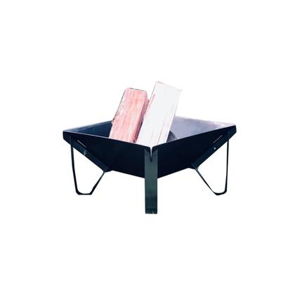 Imagem de Lareira a Lenha Portátil Área Externa Jardim 44x44cm Móve