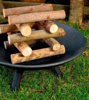 Imagem de Lareira braseiro para area externa ferro fundido 100 cm - libaneza