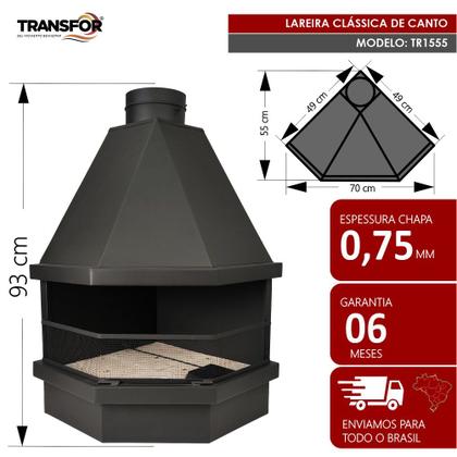 Imagem de Lareira clássica de canto - tr1555