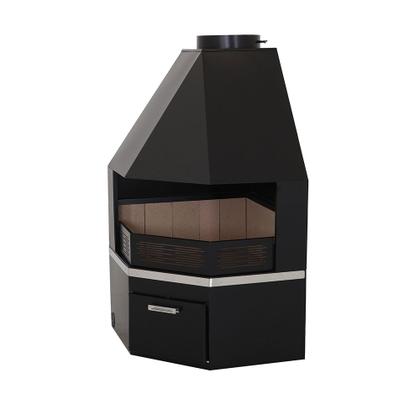 Imagem de Lareira De Canto Grande Com Caixa De Lenha Fornos Pinhal