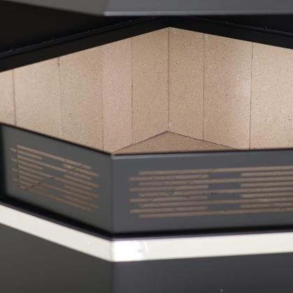 Imagem de Lareira De Canto Grande Com Caixa De Lenha Fornos Pinhal