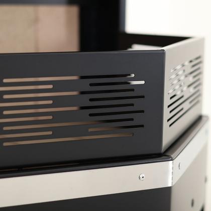 Imagem de Lareira De Canto Grande Com Caixa De Lenha Fornos Pinhal