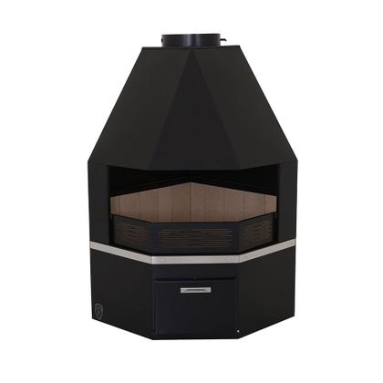 Imagem de Lareira De Canto Grande Com Caixa De Lenha Fornos Pinhal