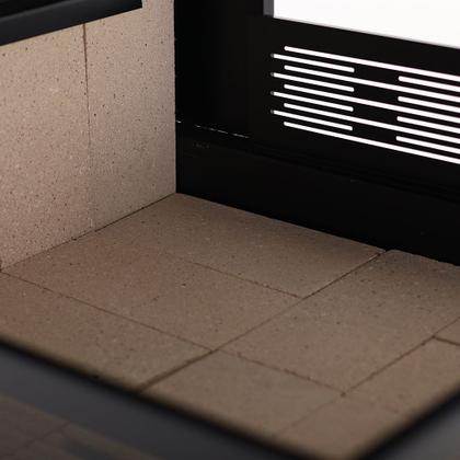 Imagem de Lareira De Meio Grande Com Caixa De Lenha Fornos Pinhal