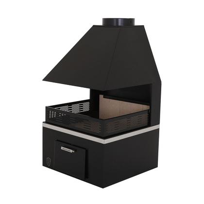 Imagem de Lareira De Meio Grande Com Caixa De Lenha Fornos Pinhal