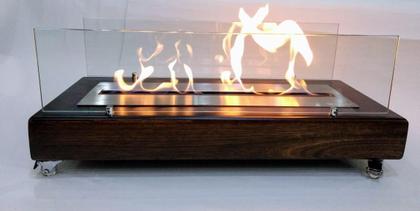 Imagem de Lareira Eco Classe A Álcool-Portátil Madeira Queimador 70Cm