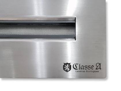Imagem de Lareira Ecológica Classe A A Álcool Aço Inox- Queimador 50Cm