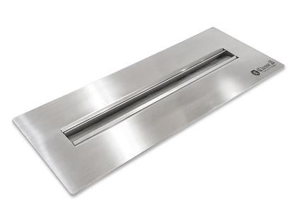 Imagem de Lareira Ecológica Classe A A Álcool Aço Inox- Queimador 50Cm