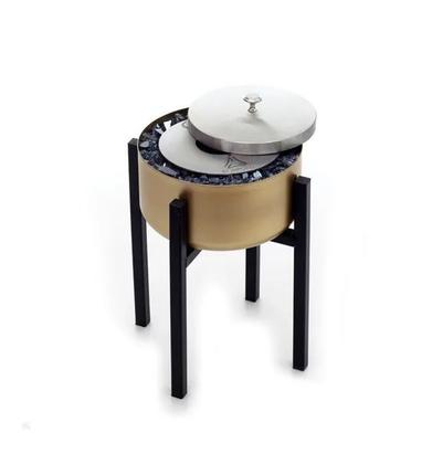 Imagem de Lareira Ecológica Modelo Tocha Dourada Pequena - K3 Imports
