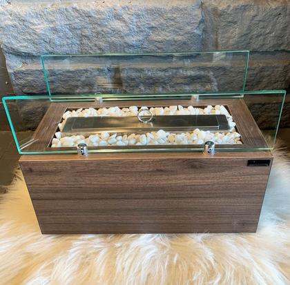 Imagem de Lareira Ecológica Slim Mdf Castaine