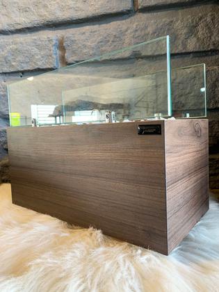 Imagem de Lareira Ecológica Slim Mdf Castaine