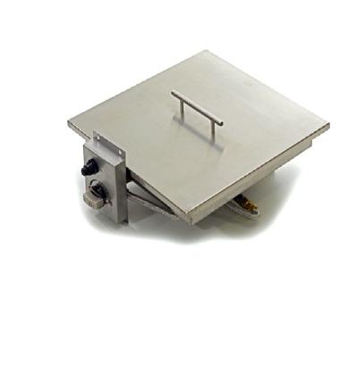 Imagem de Lareira Para áreas externas a Gás Fire Pit - Quadrado 37x37cm - K3