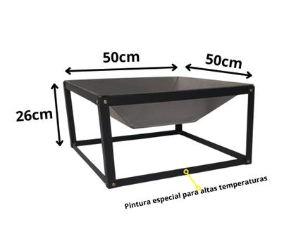 Imagem de Lareira Para Jardim A Lenha Externa - Fogueira Fire Pit